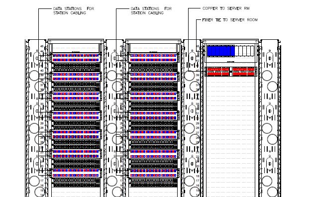 Telcom Rack Drawing