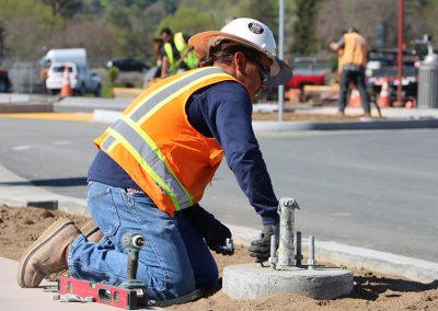 Civic Center Dr. improvements - Installation Of Traffic Signals