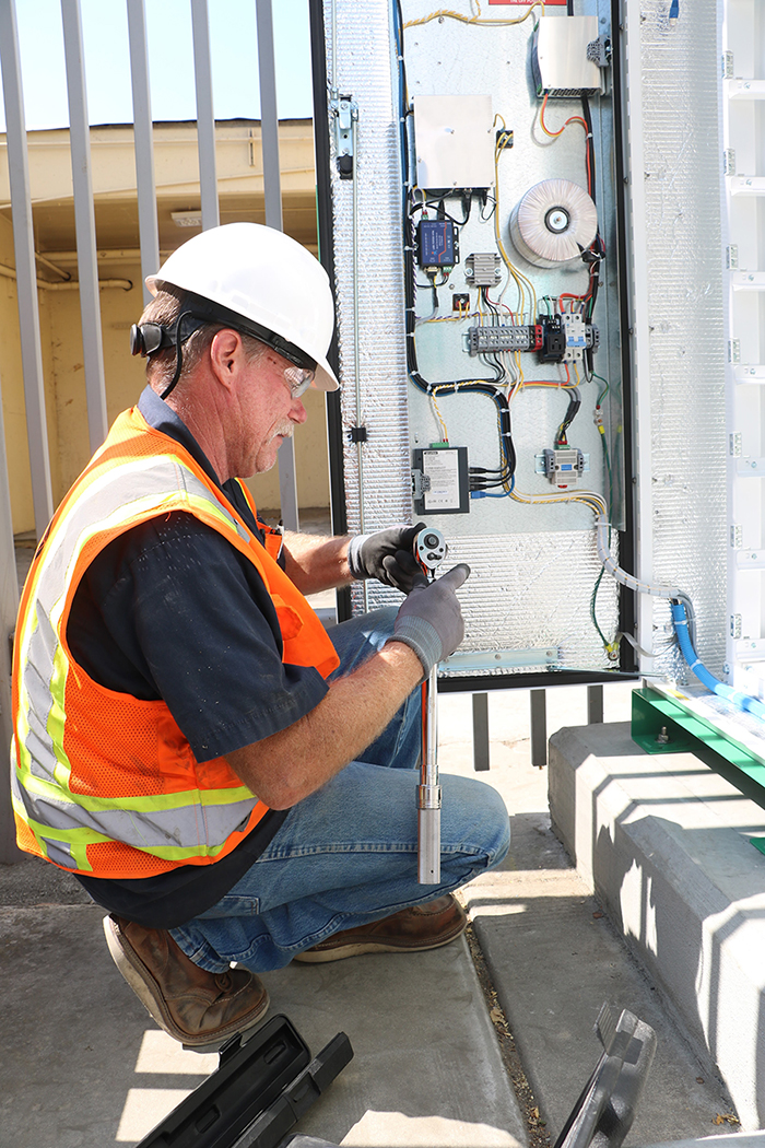 WBE As A Prime Contractor On Overfelt Highschool Project WBE electrician As A Prime Contractor On Overfelt Highschool Project