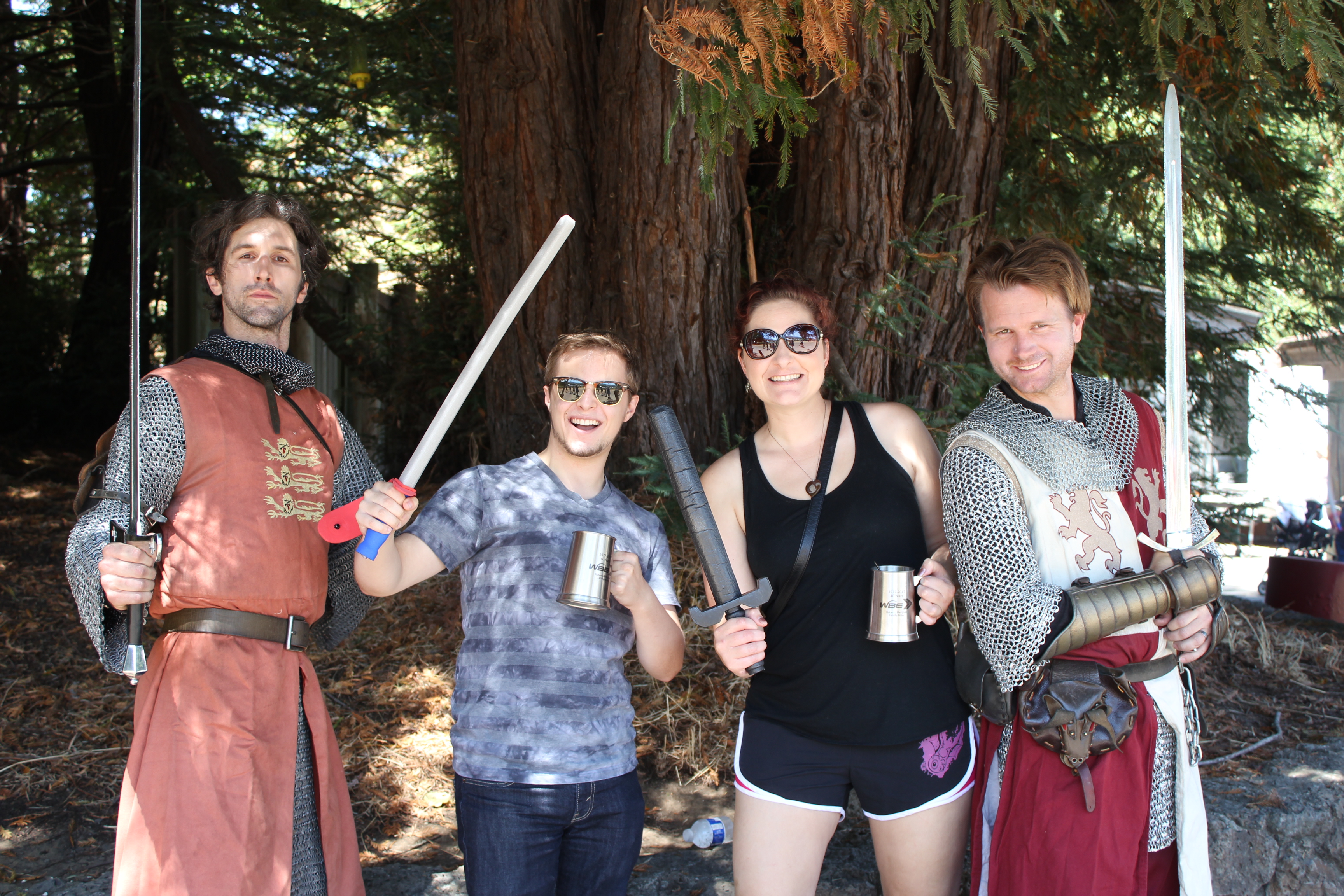 Our annual company picnic was Rennaisance themed this year!
