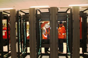 Installation Of 46 Eaton Wright Line Cabinets