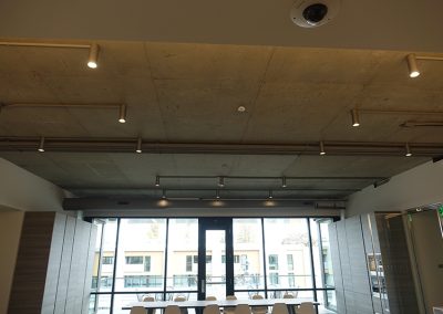 Hard Lid Ceilings With Lighting Installation