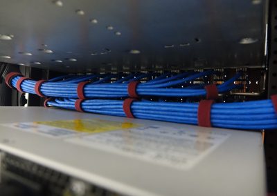WEb Installed CAT6A Cable To WAP Locations
