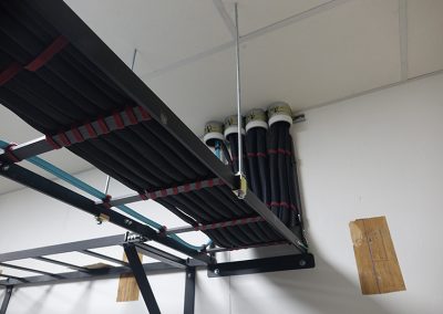 WBE Telcom Installed Copper And fiber Riser Cables Between IDFs