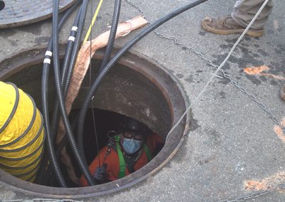 Fiber-Optic System In SRJC Project
