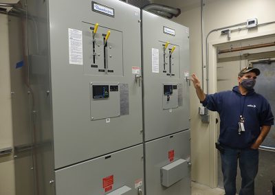 WBE Installed A New Electrical Riser System