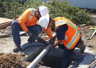 Installing Traffic Signal Systems In East Grand Avenue Project