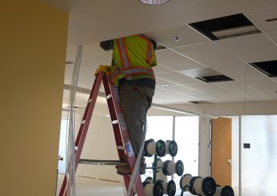 WBE Telcom Replaced Existing Cabling On Nine Floors