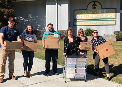 Loma Verde Elementary School Student Supplies