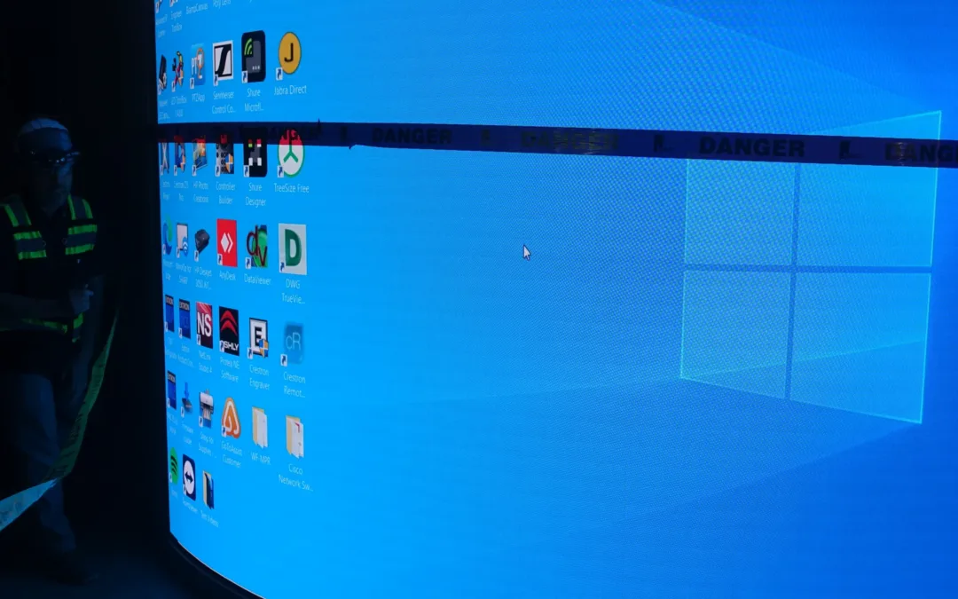 AV Curved Screen