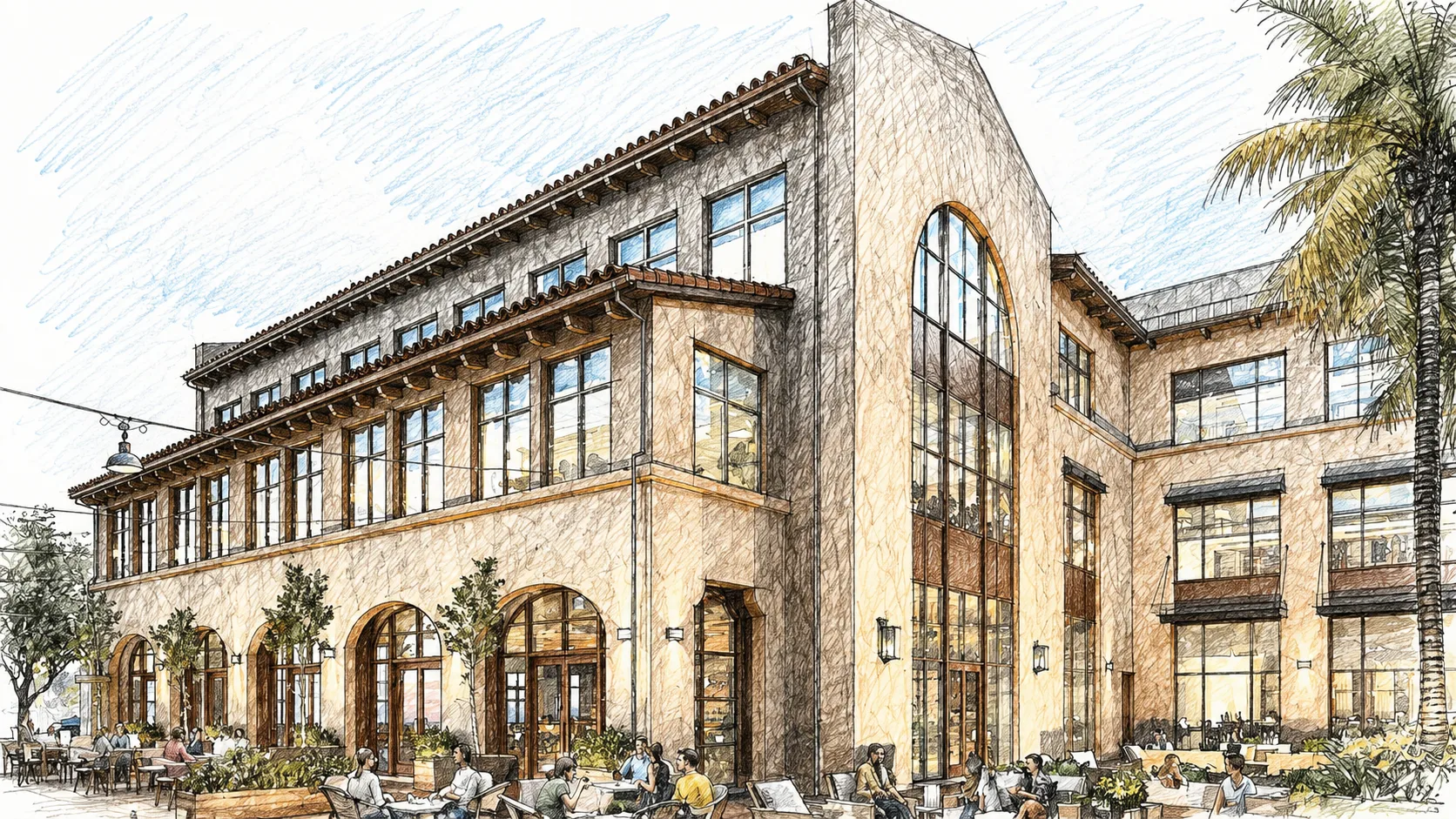 Sketch of WF Innovation Center